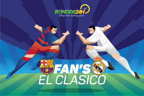 Hoi hop cung tran cau Sieu Kinh Dien giua… fan club Real Madrid va Barcelona hinh anh