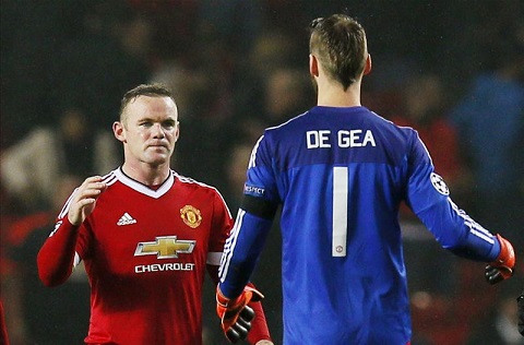 Tôi muốn thấy Rooney và De gea tại La Liga