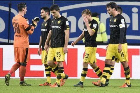 Hamburg 3-1 Dortmund That bai bac nhuoc hinh anh