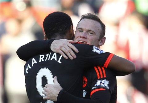 M.U đón tin cực vui về chấn thương của Rooney và Martial