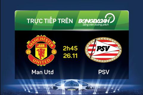 M.U 0-0 PSV Eindhoven (Kết thúc): Hòa nhạt nhẽo, Quỷ đỏ đối diện với nguy cơ bị loại