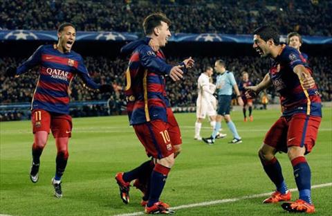 Tàn sát AS Roma, tam tấu M-S-N thiết lập hàng loạt kỷ lục