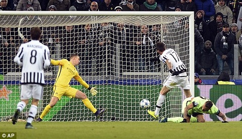 Juventus vs Man City Mandzukic giup Ba dam gia vao vong  Knock-out hinh anh 5