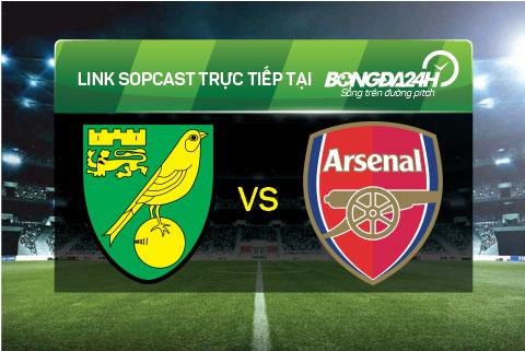 Link sopcast xem truc tiep Norwich vs Arsenal (23h15-2911) hinh anh