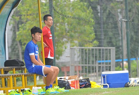 Xuan Truong tung duoc goi len U23 Viet Nam nhung dinh chan thuong