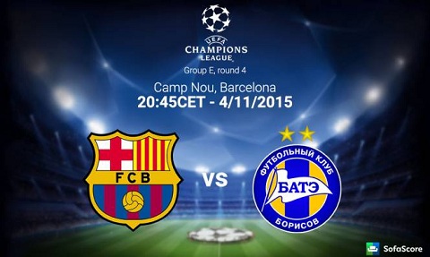Barcelona vs BATE Borisov (2h45, 5/11): Tập dượt trước đại chiến