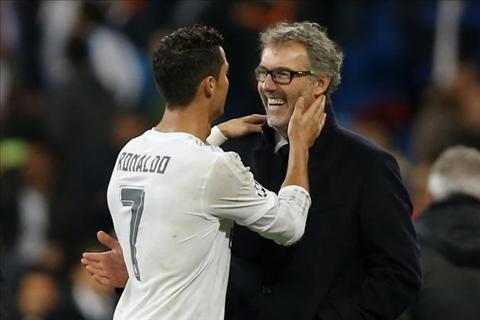 Ngoi sao Cristiano Ronaldo phu nhan noi chuyen voi Blanc ve tuong lai hinh anh