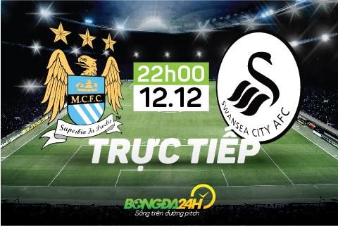 Man City 2-1 Swansea (Kết thúc): Chiến thắng nhọc nhằn và may mắn