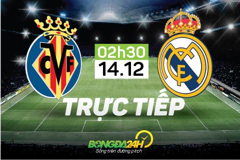 Villarreal 1-0 Real Madrid (Kết thúc): Tam tấu B-B-C nhạt nhòa, Los Blancos gục ngã