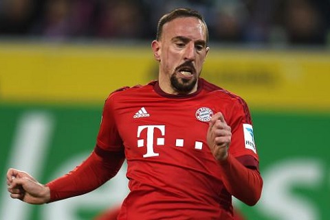 Vừa trở lại sau 9 tháng dưỡng thương, Ribery lại phải nghỉ đến hết năm