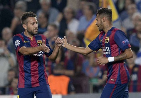 Jordi Alba: Barca không phụ thuộc vào Messi hay Neymar