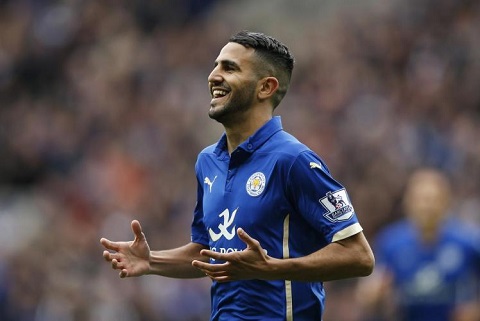Riyad Mahrez khiến M.U và Chelsea thất vọng