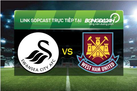 Link sopcast xem truc tiep Swansea vs West Ham (23h00-2012) hinh anh