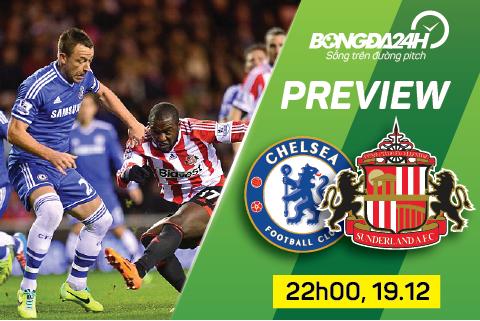Chelsea vs Sunderland (22h ngày 19/12): Ơn giời, Mou đi rồi!