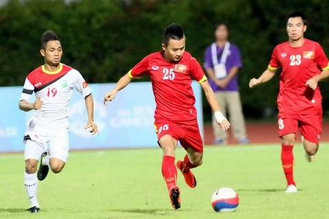 Huy Toan som chia tay U23 Viet Nam