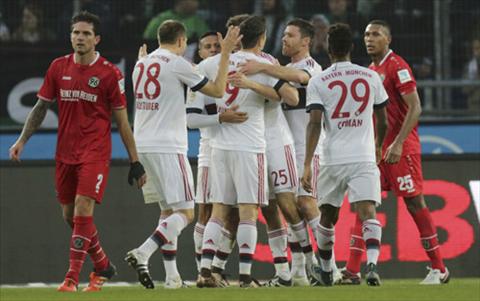 Hannover 0-1 Bayern Munich Ket thuc mot nam hoan hao hinh anh