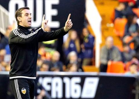 Valencia 2-2 Getafe Gary Neville van bat kha chien bai hinh anh