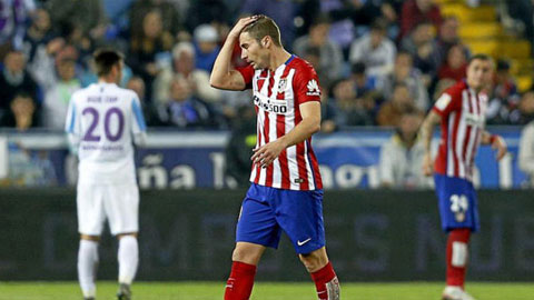 Atletico lỗi hẹn ngôi đầu La Liga 2015-2016: Cú vấp ngã định mệnh?