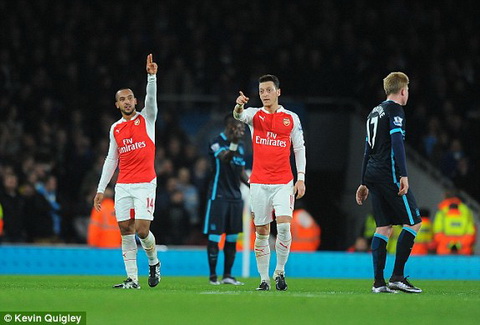 Đả bại "gã nhà giàu" Man City, "Pháo thủ" sáng cửa vô địch Premier League 2015/2016