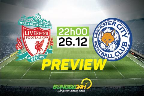 Liverpool vs Leicester City (22h 26/12): Chết đuối gặp... cá mập