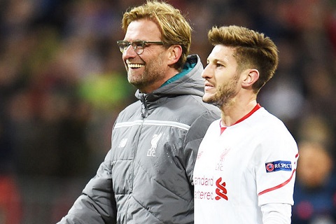 Adam Lallana tung hô HLV Jurgen Klopp sau màn hủy diệt Southampton