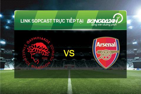 Link sopcast xem truc tiep Olympiakos vs Arsenal (2h45-1012) hinh anh