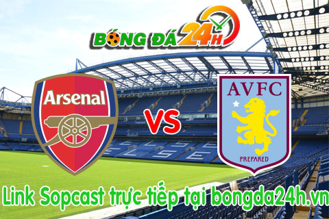 Link sopcast Arsenal vs Aston Villa ( 20h30-01/02)