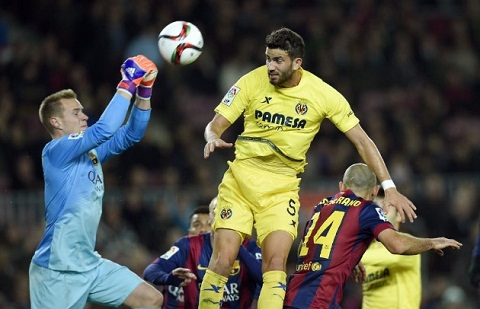 Barcelona 3-1 Villarreal (KT) Neymar da hong 11m, Barca van danh chim Tau ngam vang tai Nou Camp hinh anh