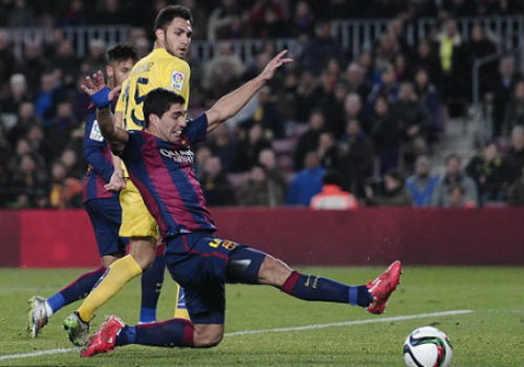 Video ban thang Barcelona 3-1 Villarreal (Ban ket cup Nha vua TBN) hinh anh