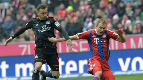 Video ban thang Bayern Munich 8-0 Hamburg (Vong 21 Bundesliga) hinh anh
