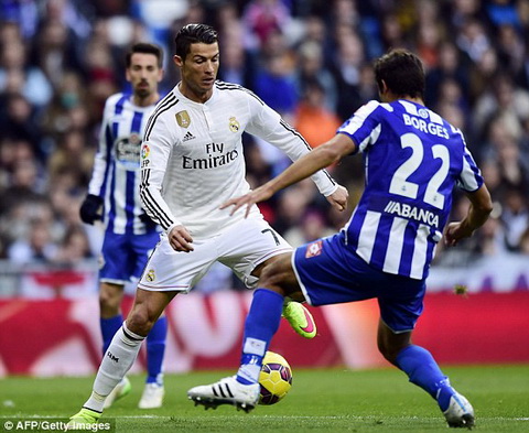 Video ban thang Real Madrid 2-0 Deportivo (Vong 23 La Liga 2014-2015) hinh anh