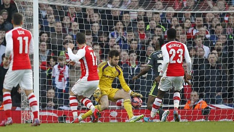 Video ban thang Arsenal 2-0 Middlesbrough (Vong 5 FA Cup 2014-2015) hinh anh