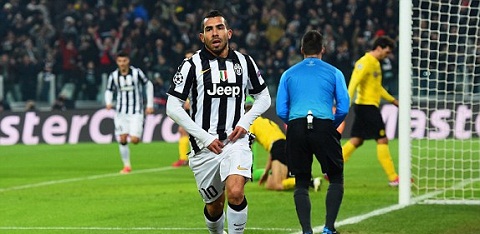 Video ban thang Juventus 2-1 Dortmund Vong 18 Champions League 20142015 hinh anh