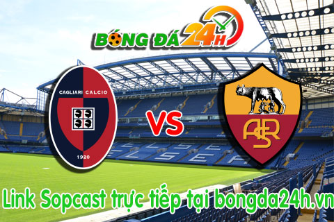 Link sopcast Cagliari vs Roma (21h30-0802) hinh anh