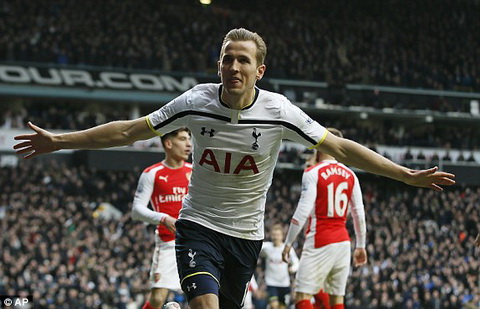 Thầy trò Wenger chết oanh liệt dưới tay sát thủ Harry Kane trên trận địa White Hart Lane