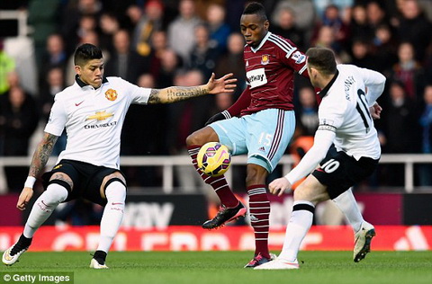 West Ham 1-1 M.U (Kết thúc): "Thánh" Daley Blind cứu rỗi linh hồn "Quỷ đỏ"