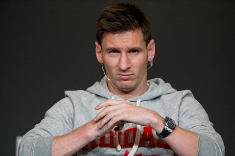 Lionel Messi da kem do... an nhieu pizza! hinh anh