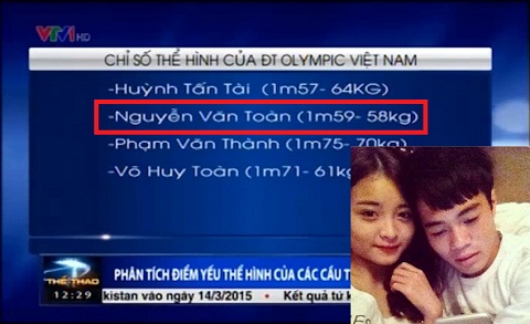 Sau Cong Phuong, VTV lai tao scandal dong troi voi Van Toan cua U19 hinh anh