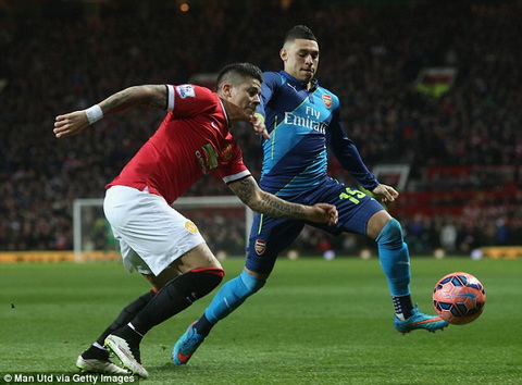 Marcos Rojo bị chỉ trích thậm tệ