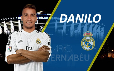 Danilo chinh thuc gia nhap Real Madrid hinh anh