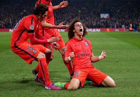 Du am tran Chelsea vs PSG David Luiz toa sang hinh anh