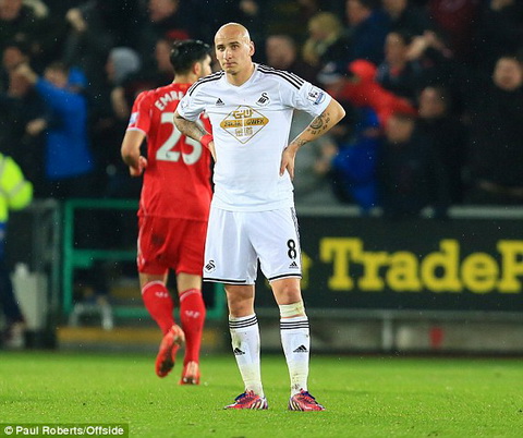 Video ban thang Swansea 0-1 Liverpool (Vong 29 Premier League 20142015) hinh anh