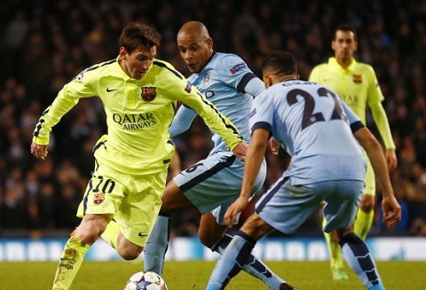 Demichelis som dau hang truoc Messi truoc tran Barca vs Man City hinh anh