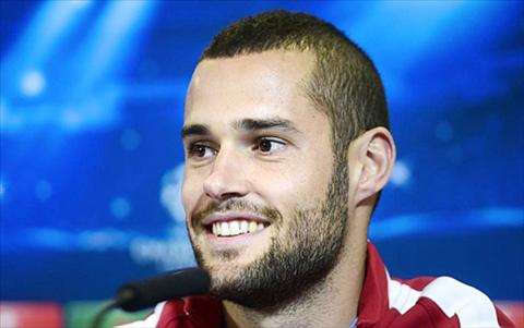 Mario Suarez cua Atletico Madrid hinh anh