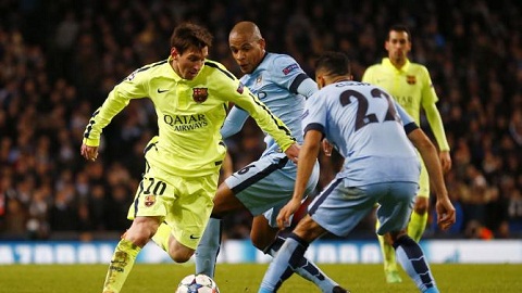 Truoc them tran Barca vs Man City The Citizens phai co lap Messi hinh anh 2