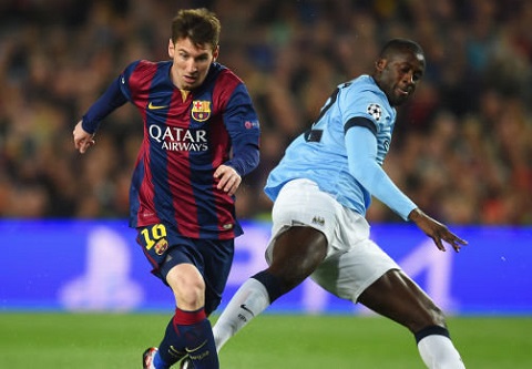 Lionel Messi biểu diễn kỹ thuật "xâu kim" ra sao ở trận thắng Man City