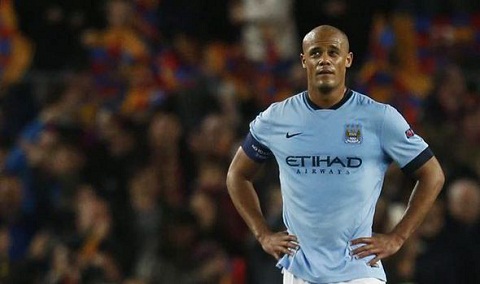 Man City méo mặt: Kompany ngồi ngoài ít nhất hai tuần nữa