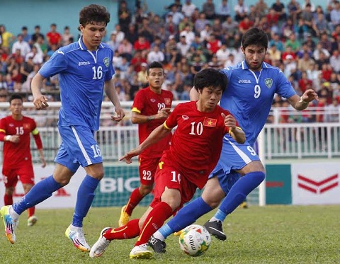 Olympic Thai Lan vs Olympic Viet Nam hinh anh