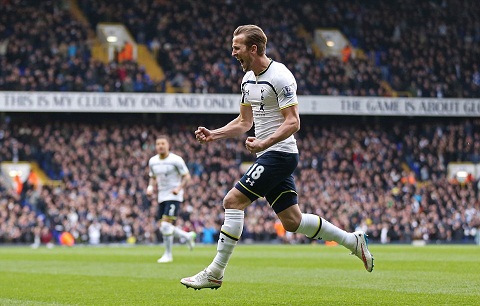 Harry Kane chính thức vượt mặt Costa và Aguero