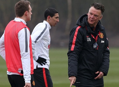 Thầy trò Van Gaal chuẩn bị cực kỹ càng trước đại chiến với Liverpool